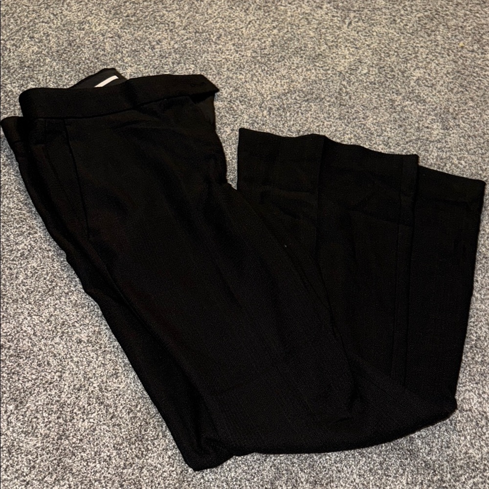 Ann Taylor Black Boot Cut Flare Pants